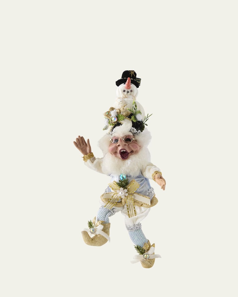 Small Frosty Elf Figurine